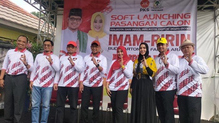 PKS dan Golkar Soft Launching Duet Imam Budi Hartono-Ririn Farabi Arafiq untuk Pilkada Depok 2024