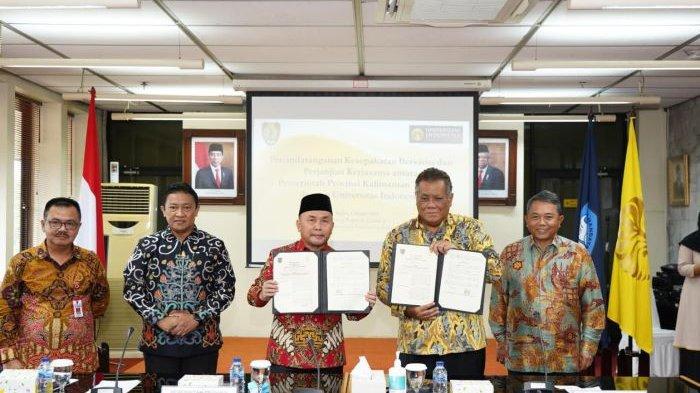 Pemprov Kalimantan Tengah Kolaborasi dengan Universitas Indonesia untuk Percepatan Pembangunan