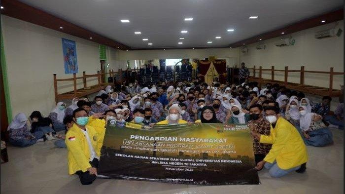 SKSG Universitas Indonesia Lanjutkan Program Smart Green 2022 di SMA Jakarta, Rangkul Pemkot Depok
