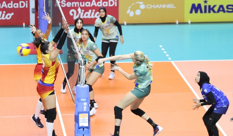 Voli Proliga, BJB Tandamata Tambah Derita Jakarta Elektrik PLN dengan Skor Telak 3-0