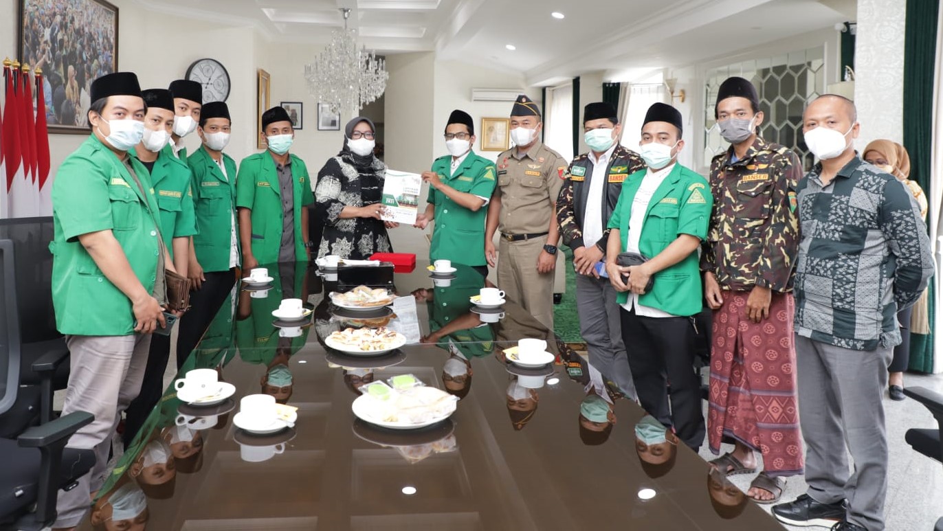 Audiensi dengan GP Ansor, Ade Yasin Ingin Jalin Kolaborasi Sukseskan Vaksinasi Covid-19