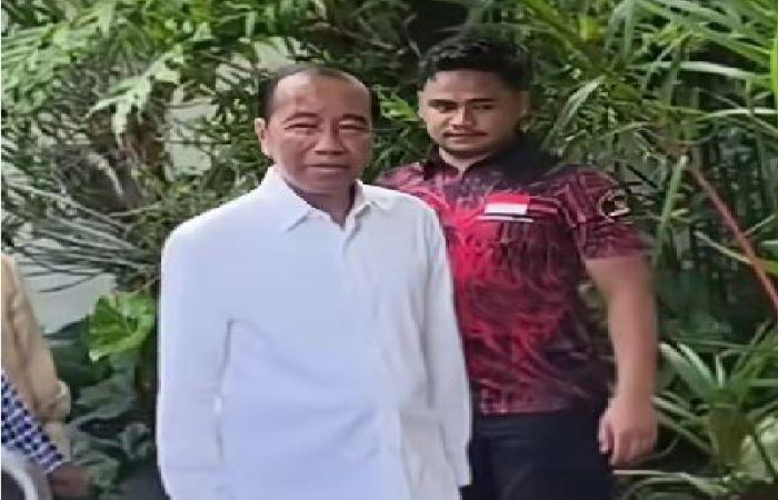 Ultah ke-64, Kulit Jokowi Masih Memerah dari Wajah Sampai Leher, Prabowo Hadiahi Anggrek Ungu