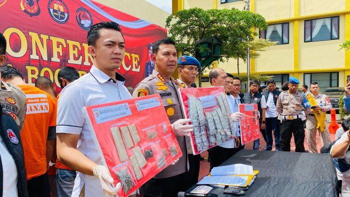 Di Kota Bogor Banyak Pemakai Narkoba, Pengedar dari Luar, Polresta Bogor Kota Tangkap 21 Orang