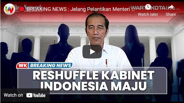 Reshuffle Kabinet, Presiden Joko Widodo Tunjuk Hadi Tjahjanto dan Zulkifli Hasan Jadi Menteri
