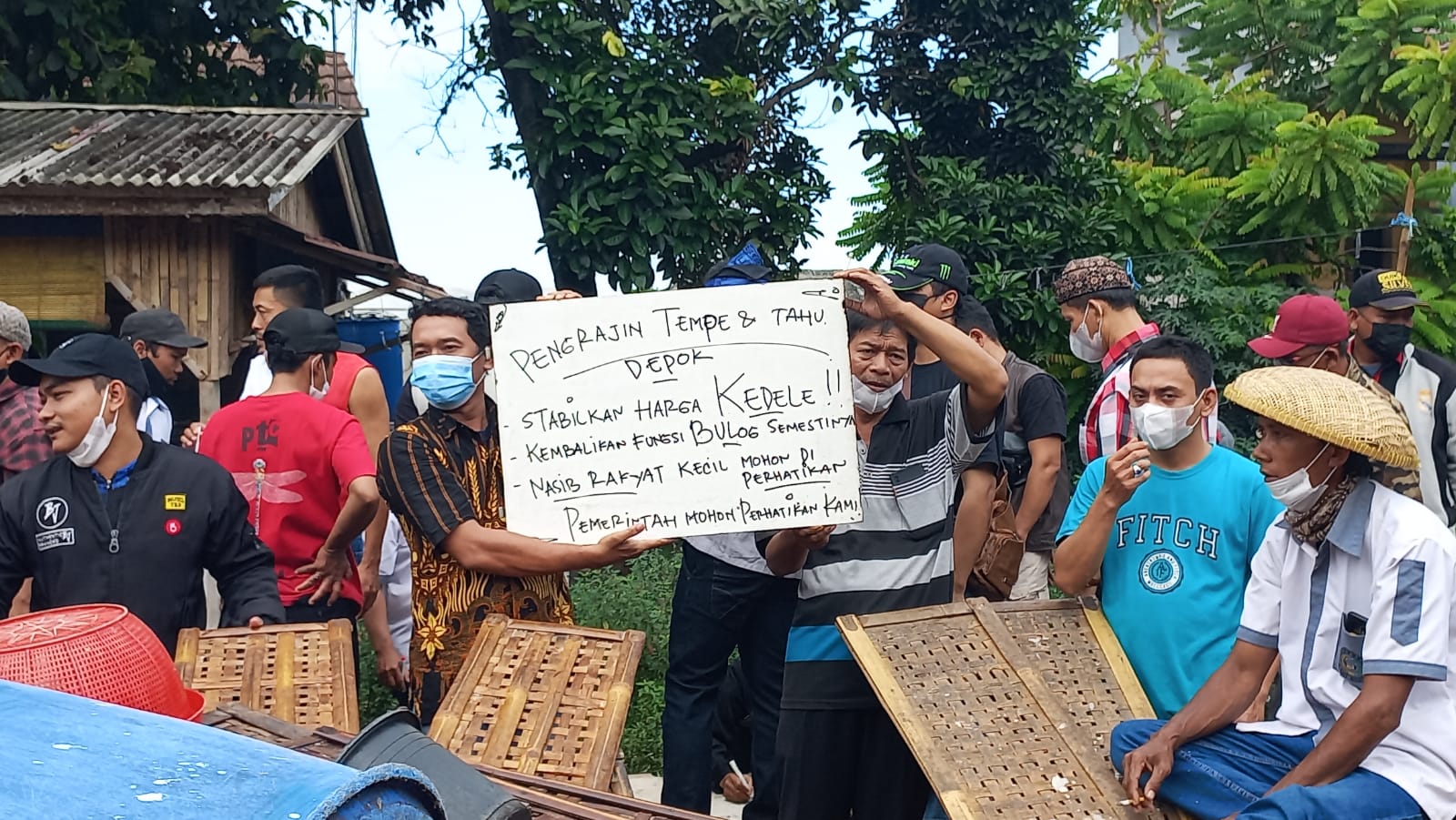 Mogok Produksi Tiga Hari, Pengrajin Tahu-Tempe Kota Depok Minta Pemerintah Stabilkan Harga Kedelai