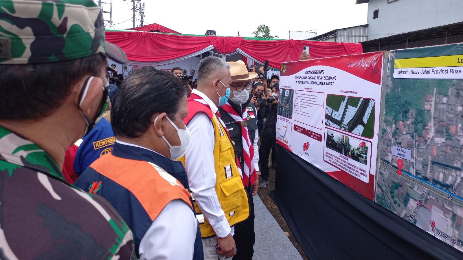 3 Bidang Lahan Belum Dibebaskan, Ridwan Kamil Minta Proyek Underpass Jalan Dewi Sartika Dipercepat
