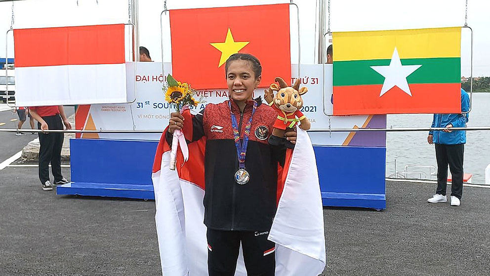 Riksa Andriyani dan Tim WK4 1000 Dayung Indonesia Sumbang Lagi Medali Perak dan Perunggu