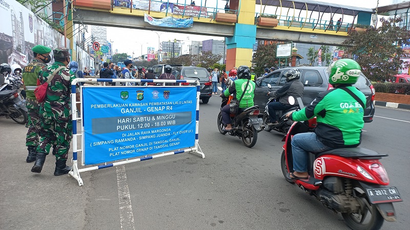 Penerapan Ganjil Genap di Jalan Margonda Raya Diklaim Bisa Urai Kemacetan