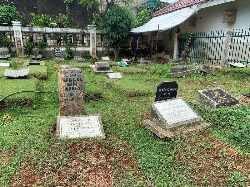 Kondisi TPU di Jaksel yang Sudah Tak Lagi Terima Pemakaman Baru dan Terapkan Sistem Tumpang