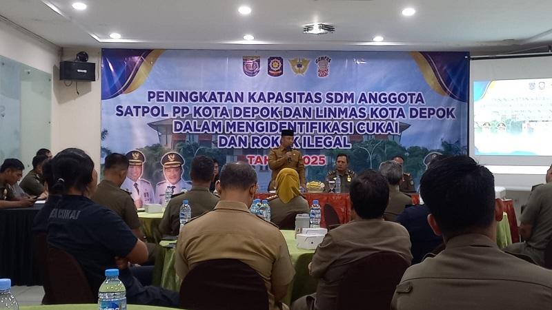 Wali Kota Depok Perintahkan Satpol PP Brantas Peredaran Rokok Ilegal, Bikin Pendapatan Daerah Boncos