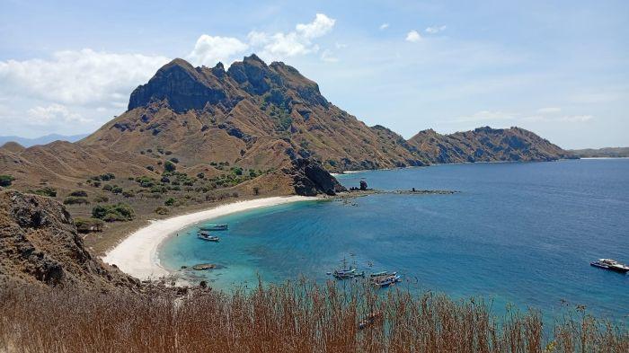 Pulau Padar di Wilayah Taman Nasional Komodo.