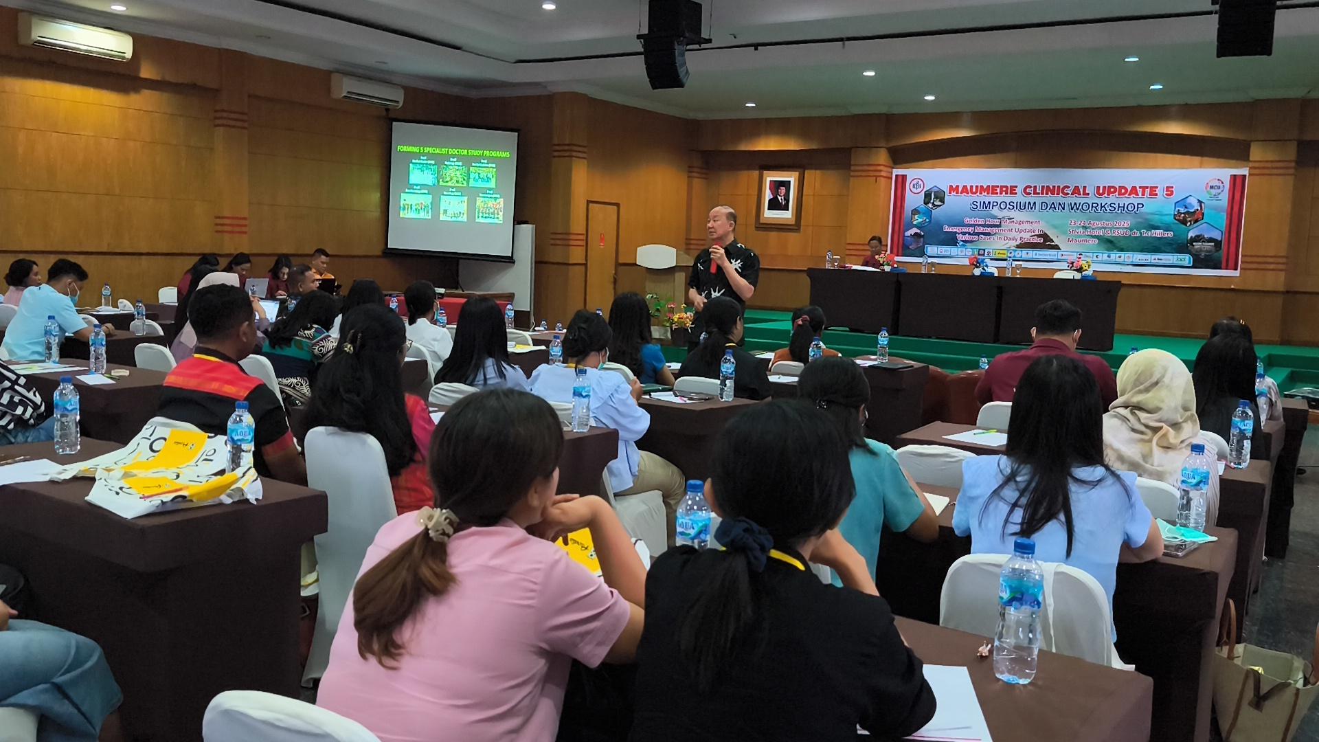 Clinical Update, IDI Sikka Gelar Maumere Tingkatkan Kapasitas Tenaga Medis Hadapi Kasus Darurat