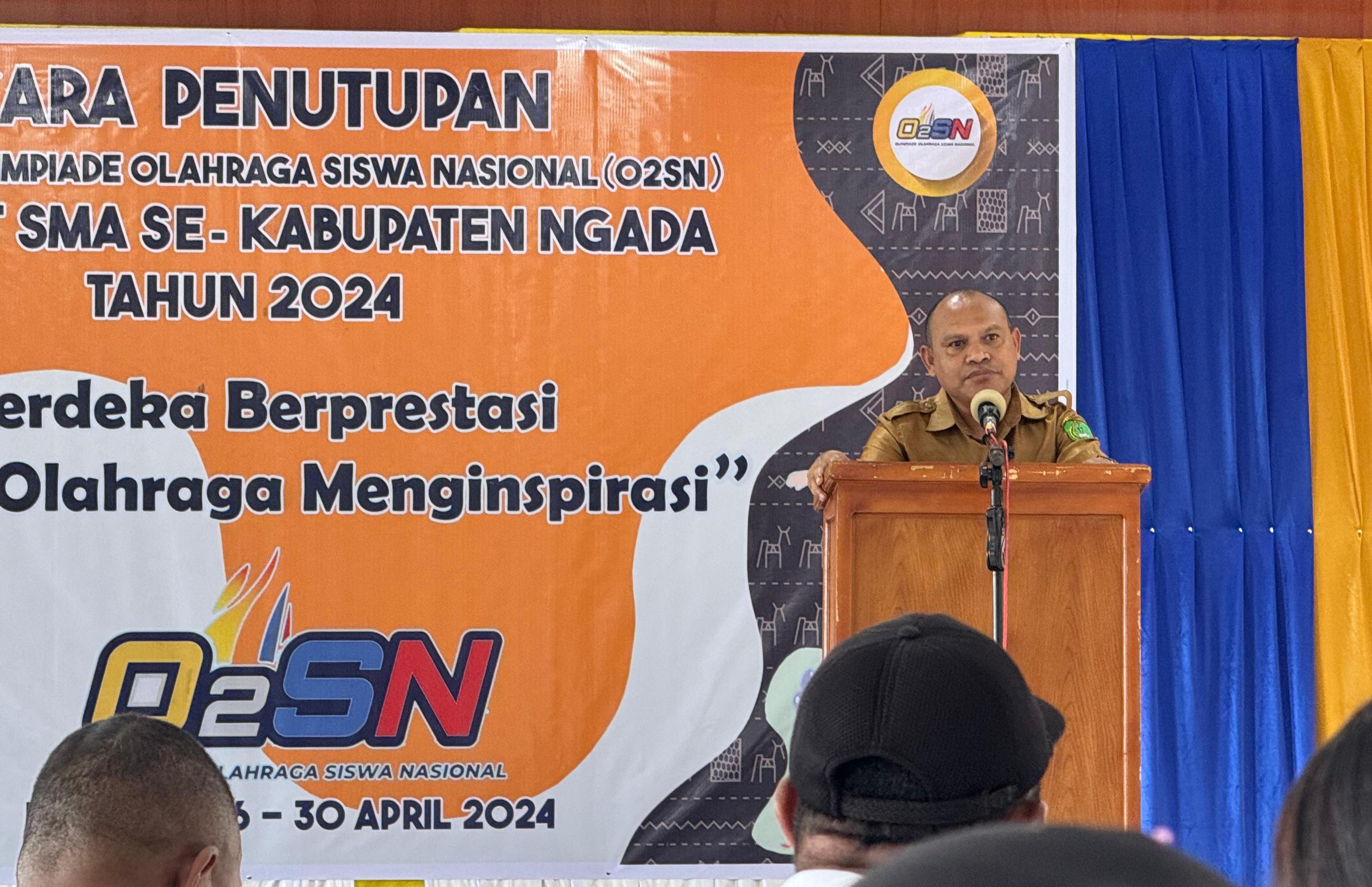 O2SN di Kabupaten Ngada Ajang Bina Jiwa dan Raga Bagi Siswa Menuju Generasi Emas