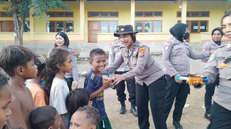 354 Rumah Terdampak Gempa, Polisi Maksimalkan Penanganan dan Pemulihan Warga Adonara NTT