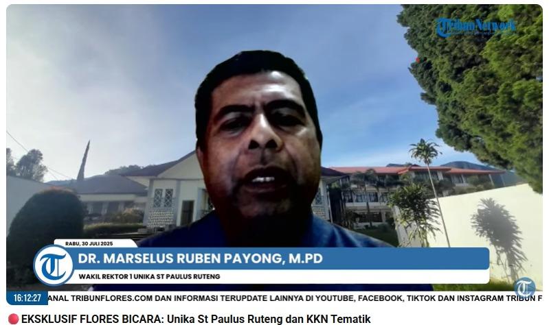 Mahasiswa Unika St Paulus Ruteng Ikut KKN Tematik "Gentaskin" di NTT