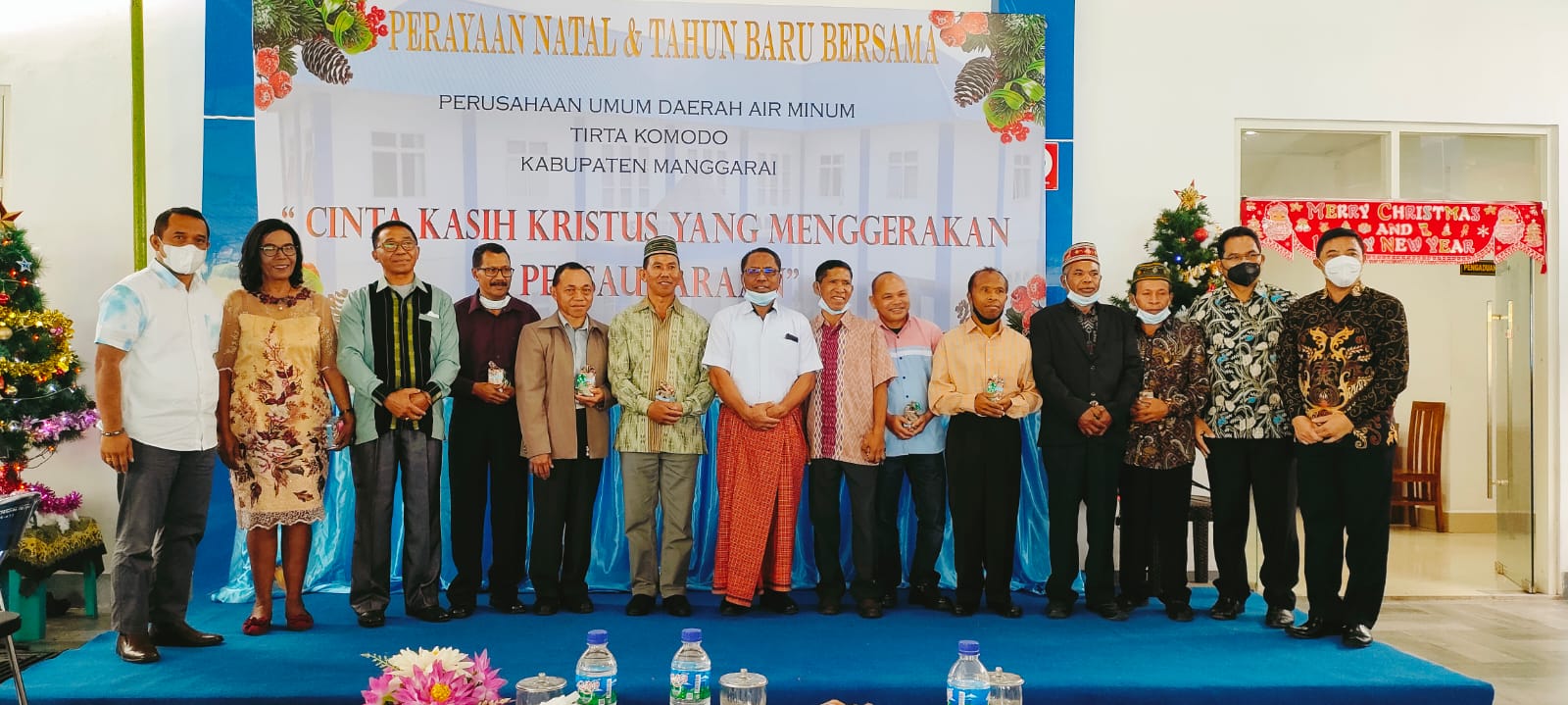 Sembilan Pesan Bupati Manggarai kepada Manajemen Perumda Tirta Komodo