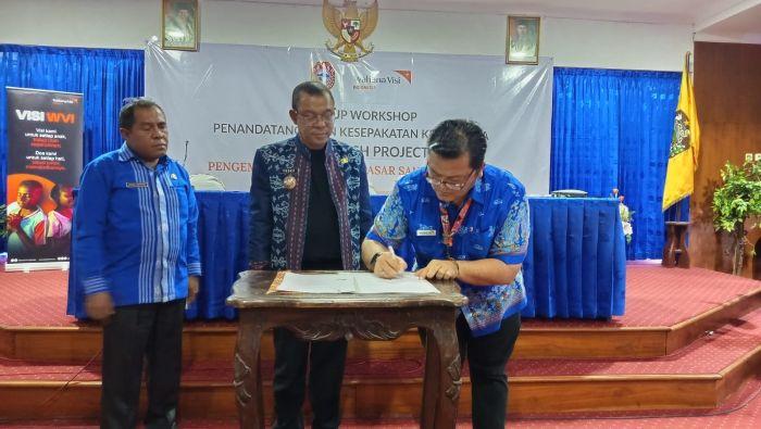 Inovasi Sanitasi Ende, WVI Luncurkan Proyek SMART WASH Kerjasama dengan Pemda