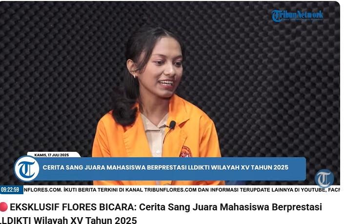 Fransiska Orien Hieng, Mahasiswa Berprestasi LLDIKTI XV NTT Menuju Pilmapres Nasional 2025