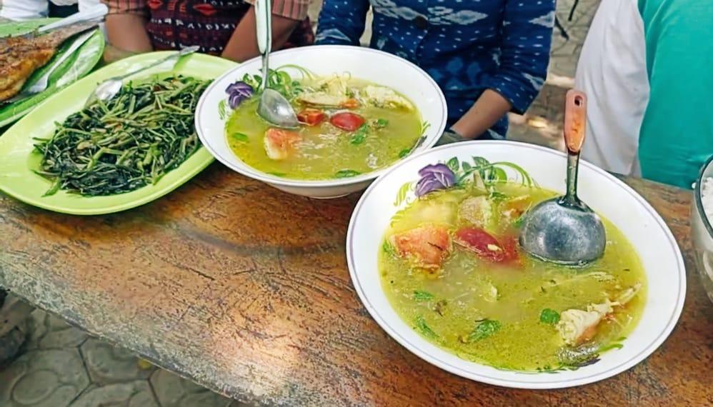 Kuah Asam Ikan Kerapu, Menu Andalan Desa Wisata Hadakewa Lembata