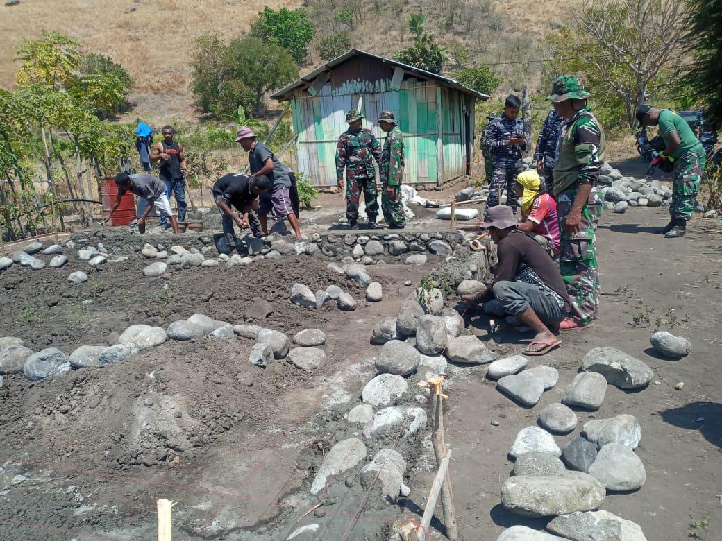 Anastasia Terharu Rumah Layak Huni Mulai Dibangun di Reroroja, Tidak Tinggal Digubuk Reyot Lagi