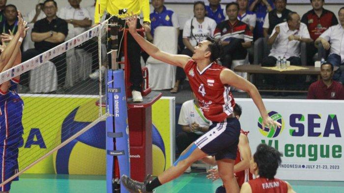 Hasil Set Pertama Timnas Voli Putra Indonesia Vs Vietnam di SEA V League 2023, Garuda Unggul