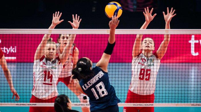 Setelah Kalah dari Thailand, Voli Putri Polandia Bangkit Pertahankan Harapan ke Olimpiade Paris 2024