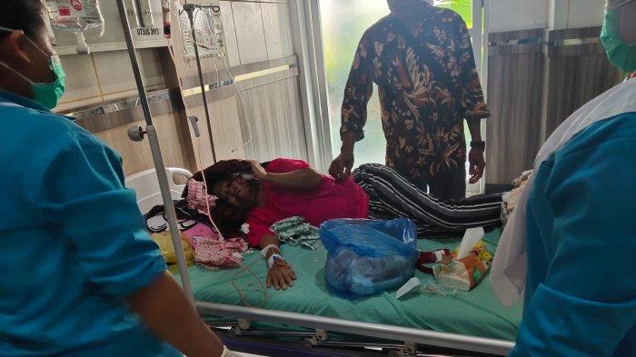 Warga Lawe Sumur Menderita Kanker Kepala Dirawat di RSUD Sahuddin