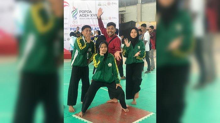 Dua Santri Pesantren Maqamam Mahmuda Aceh Tengah Kembali Raih Medali di Popda Aceh Timur XVII