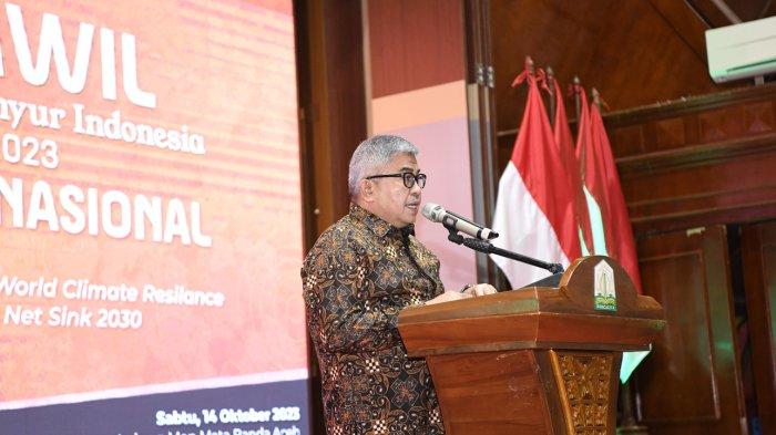 Buka Rapimwil Persatuan Insinyur Indonesia Provinsi Aceh, Sekda Singgung Perubahan Iklim