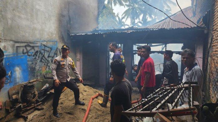 BREAKING NEWS : Tiga Rumah Hangus Terbakar di Kecamatan Bambel, Aceh Tenggara