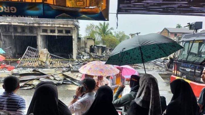 Kebakaran Ludeskan 12 Ruko di Nagan Raya, Tiga Rumah di Subulussalam
