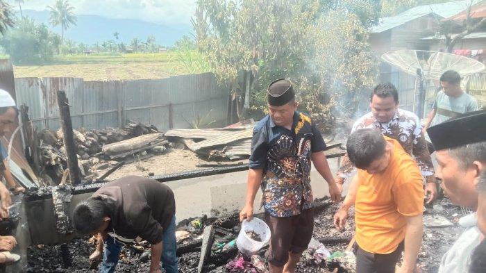 Dua Rumah Warga di Setia Baru Lawe Sumur, Aceh Tenggara Hangus Terbakar