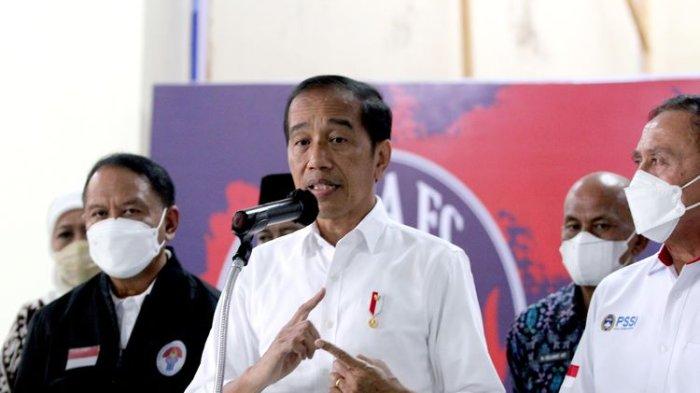 Tinjau Stadion Kanjuruhan, Presiden Jokowi Sebut Telah Berbicara dengan Presiden FIFA