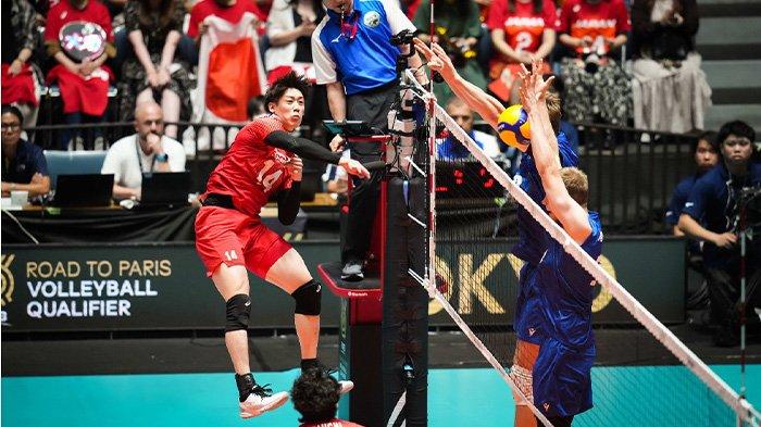 Senggol Jepang, Voli Putra Finlandia Bangkit Diset Ketiga Kualifikasi Olimpiade Paris 2024