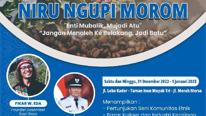 Didong Jalu Musara Bintang dan Biak Cacak Remesen Meriahkan Niru Ngupi Morom di Takengon