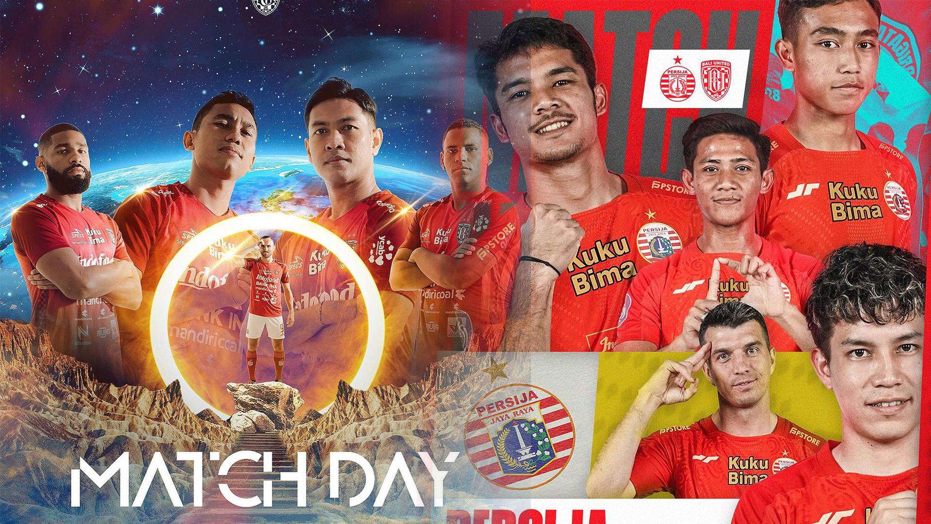 Link Live Streaming Persija Jakarta vs Bali United, BRI Liga 1 Hari Ini, Kick Off Pukul 19.00 WIB