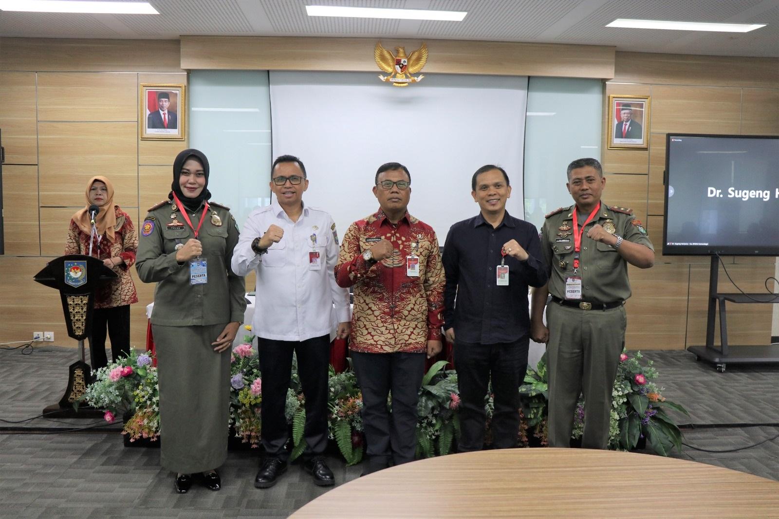 BPSDM Kemendagri Bekali Kasatpol PP Dukung Pemilu dan Pilkada Serentak 2024