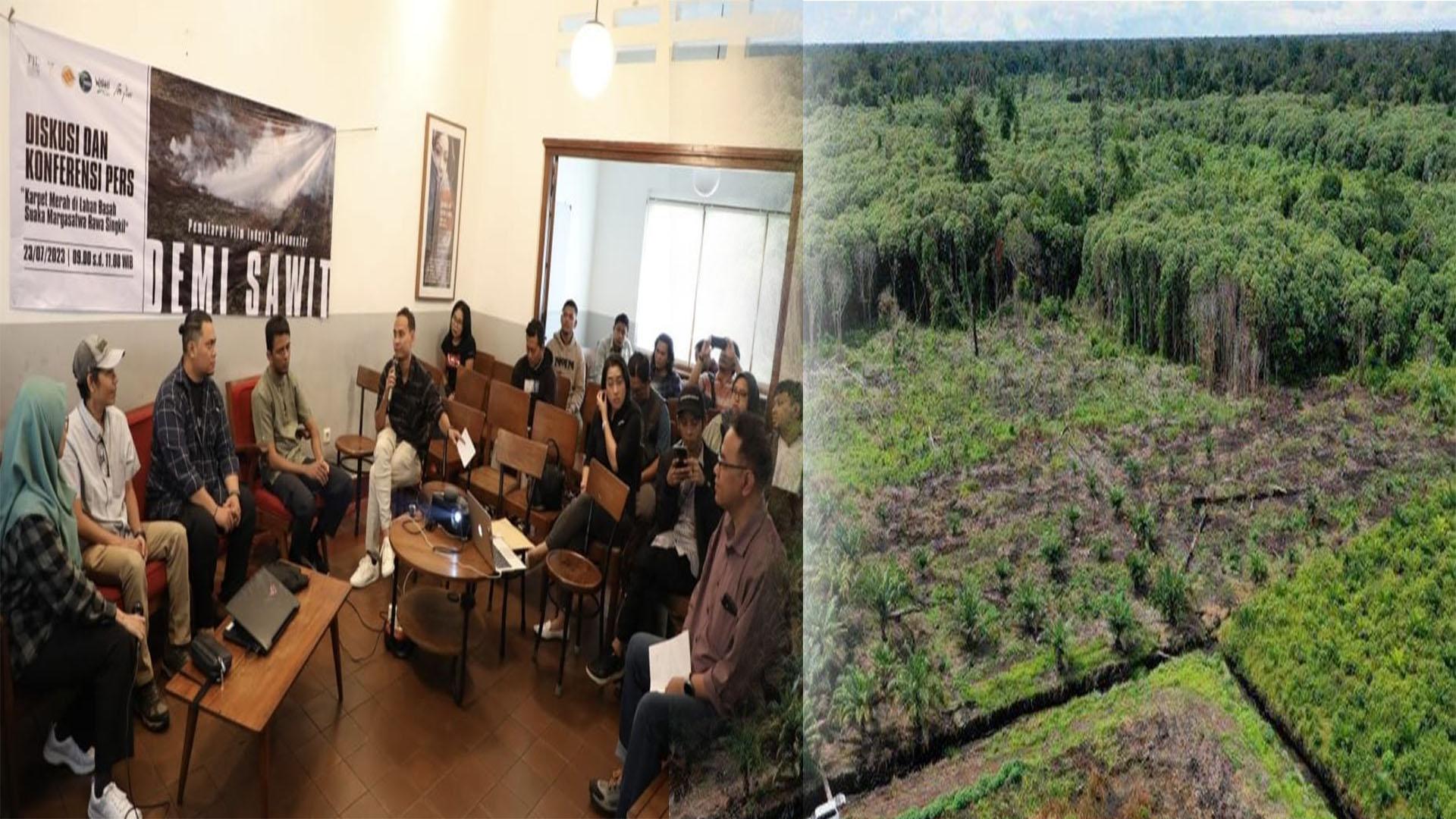 Rawa Singkil Aceh Kehilangan 1.324 Ha Tutupan Hutan, Bencana Terus Datang dan Habitat Satwa Terancam