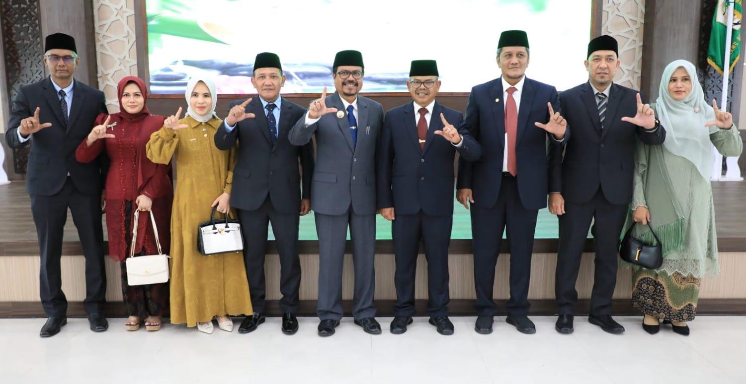 Lantik Direksi Baru, Pj Bupati Aceh Utara: Pelanggan Aktif Perumda Air Minum Tirta Pase Masih Rendah