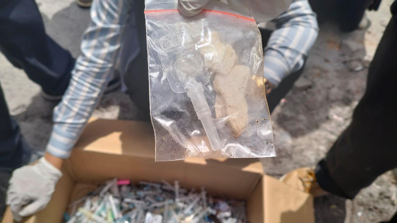 Amankan BB Kasus Jarum Suntik Berserakan di Pemukiman Warga, Dinkes Bener Meriah Selidiki Pelaku