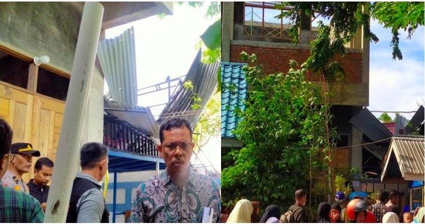Korban Atap MIN 2 Banda Aceh yang Roboh Diterjang Angin Bertambah Lagi, Tiga Luka Berat