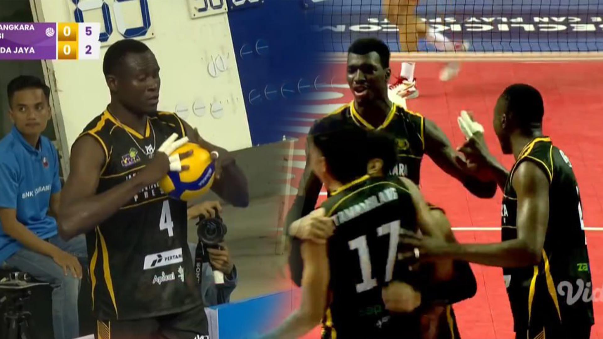 Hasil Voli Putra Set Kedua Jakarta Bhayangkara Presisi vs Jakarta Garuda Jaya di Proliga 2024