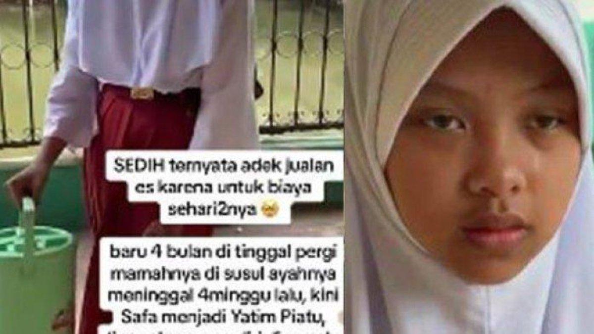 Kisah Pilu Safa, Bocah SD Berjuang Hadapi Tumor Meski Sudah Tak Miliki Ayah dan Ibu