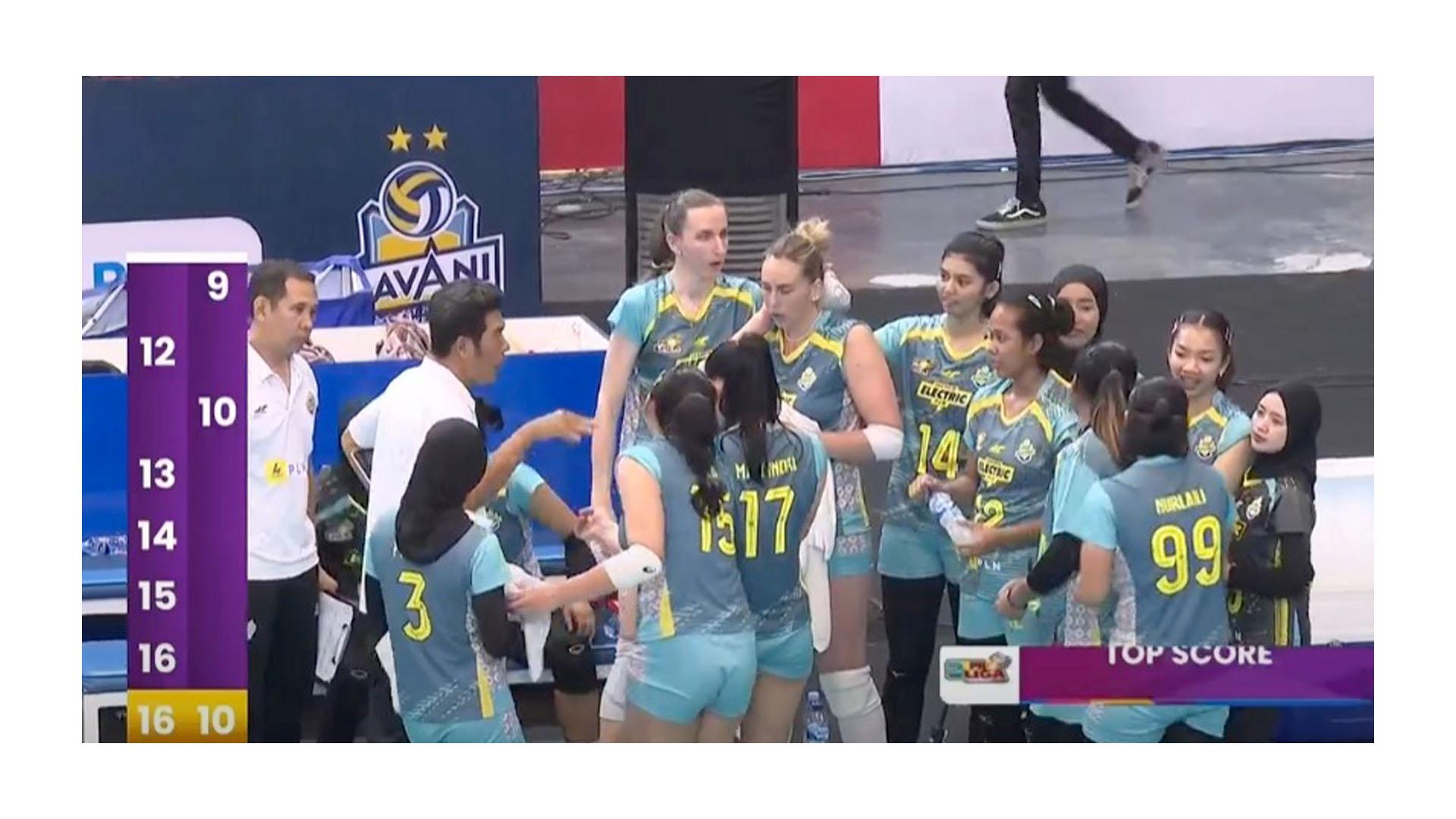 Hasil Set Kedua Jakarta Electric PLN vs Jakarta Livin Mandiri di Proliga 2024