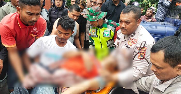 Mobil Box Terjun ke Jurang di Bener Meriah, Pengemudi Patah Kaki