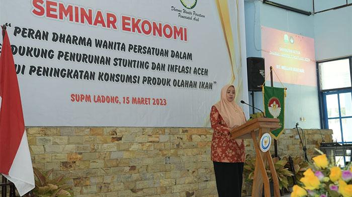 Ketua DWP Aceh Mellani: Konsumsi Ikan yang Tinggi Mampu Turunkan Stunting dan Tekan Inflasi