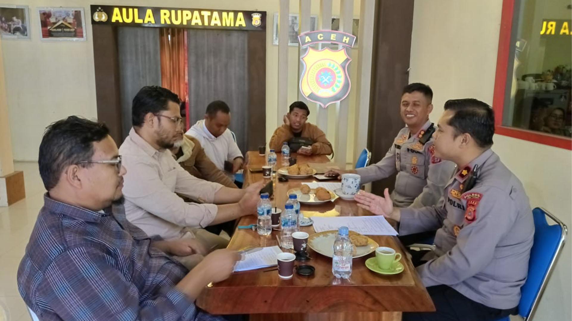 Polres Aceh Tengah Hentikan Aktivitas Galian C Ilegal di Pepalang Aceh Tengah