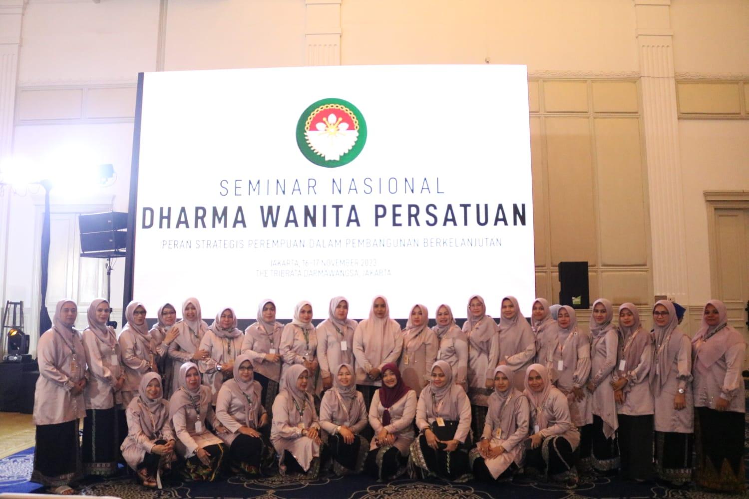 Ketua DWP Aceh Mellani Subarni Komit Akan Ikut Berperan Dalam Pembangunan Berkelanjutan
