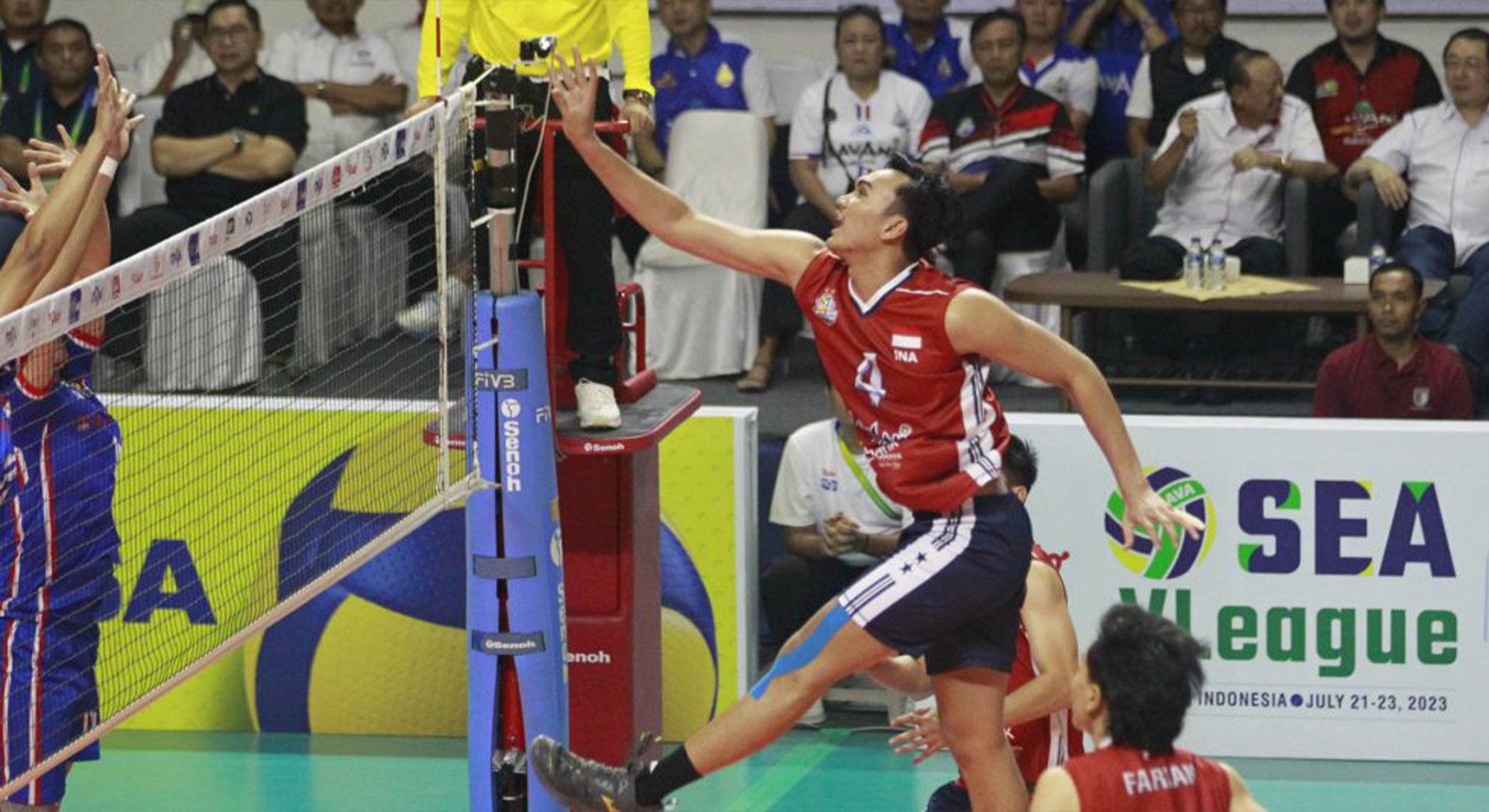 Hasil Set Pertama Timnas Voli Putra Indonesia Vs Vietnam di SEA V League 2023, Garuda Unggul