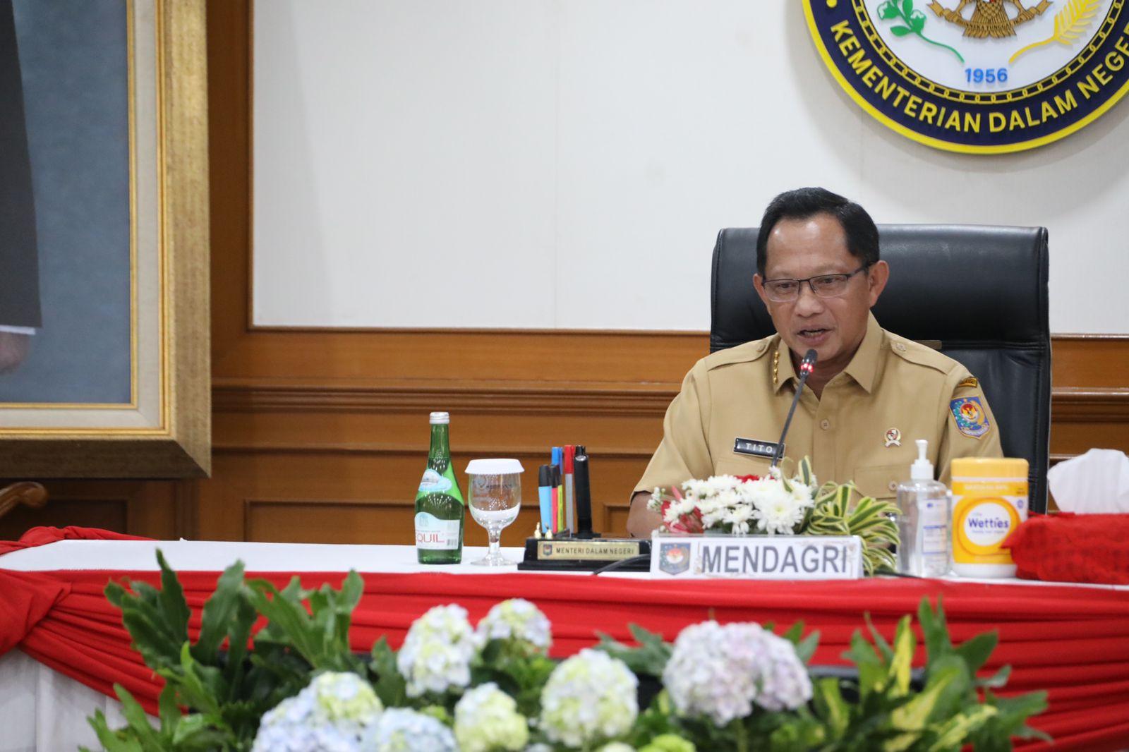 Mendagri Sampaikan Pesan Presiden dalam Menjaga Pertumbuhan Ekonomi